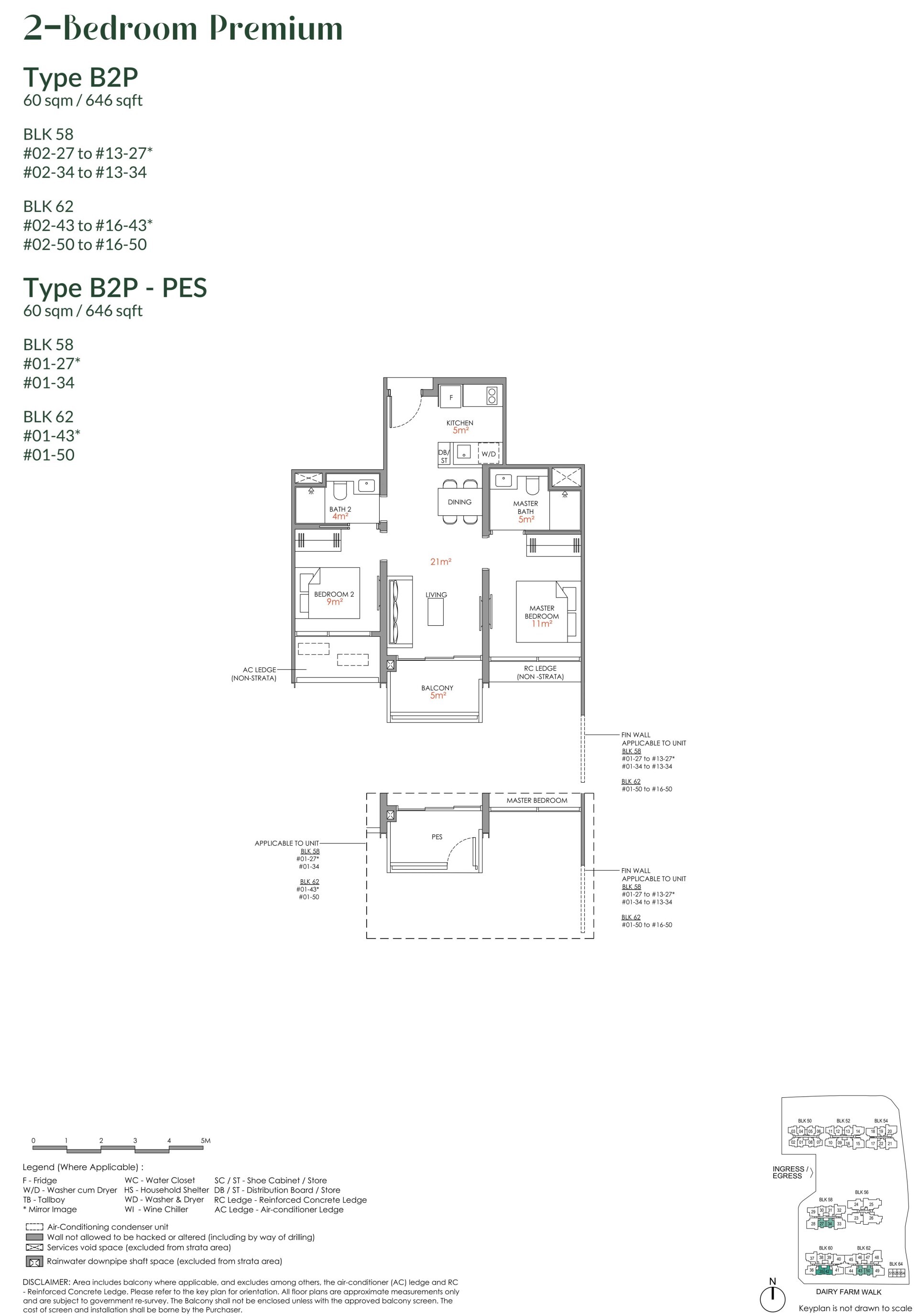 2 Bedroom Premium B2P