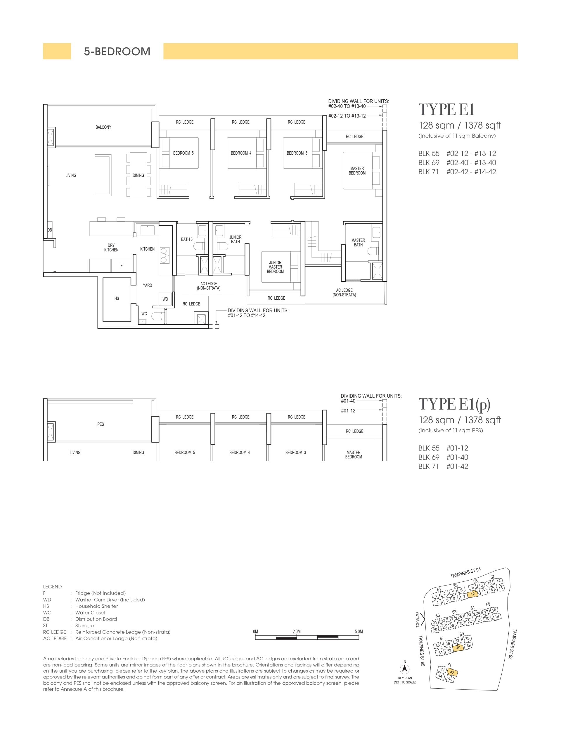 Rivelle Tampines floor plan 5