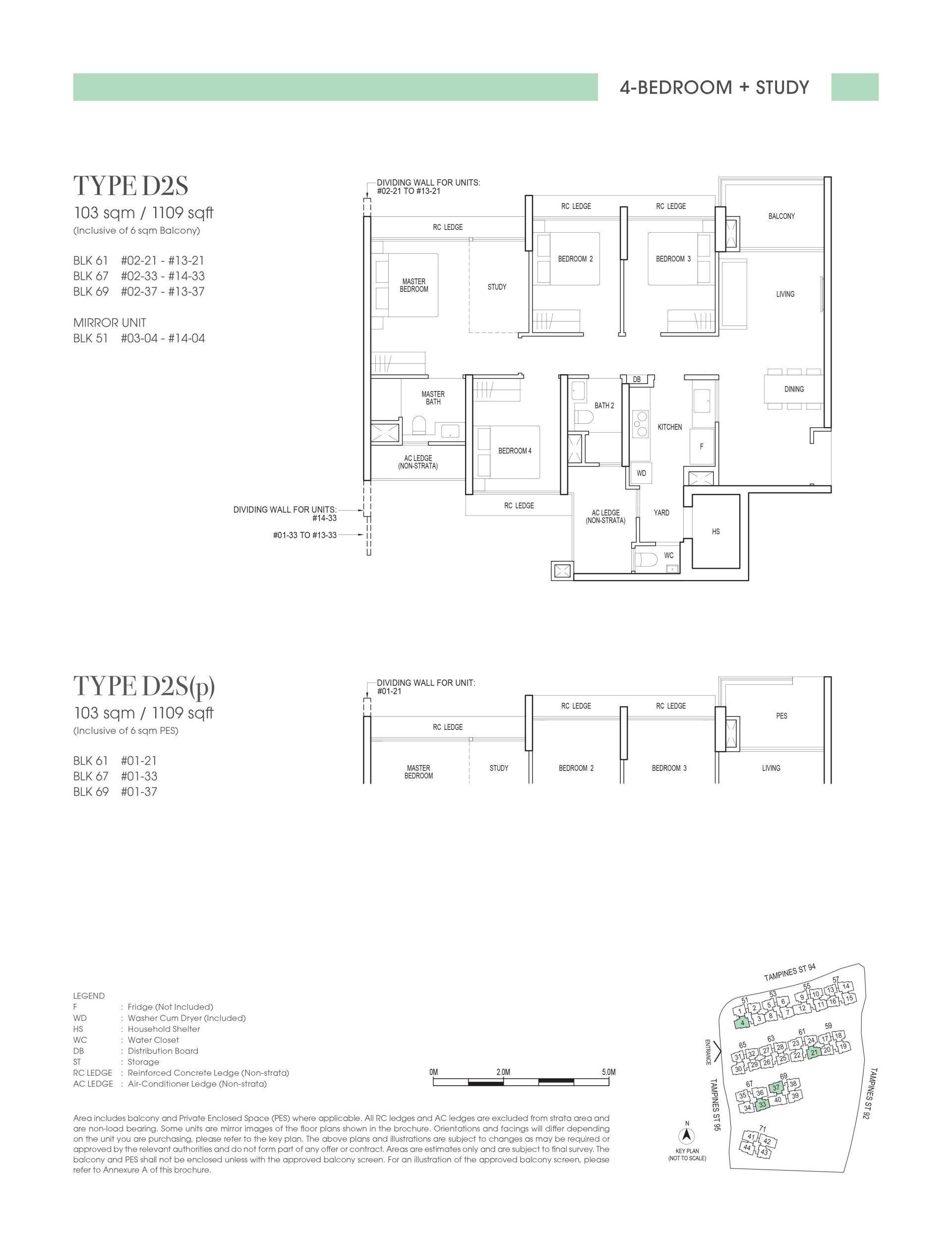 Rivelle Tampines floor plan 12